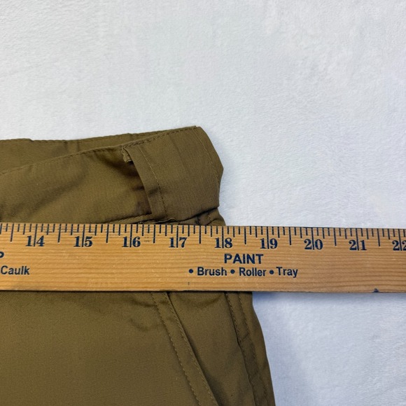 VTG  Cabelas Hunting Pants Goose Down Puffer Cargo Brown Mens Size Large - Picture 7 of 14